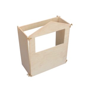 poppenkast hout klein voor op tafel