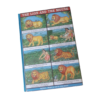 notitieboek A4 met strip The lion and the mouse
