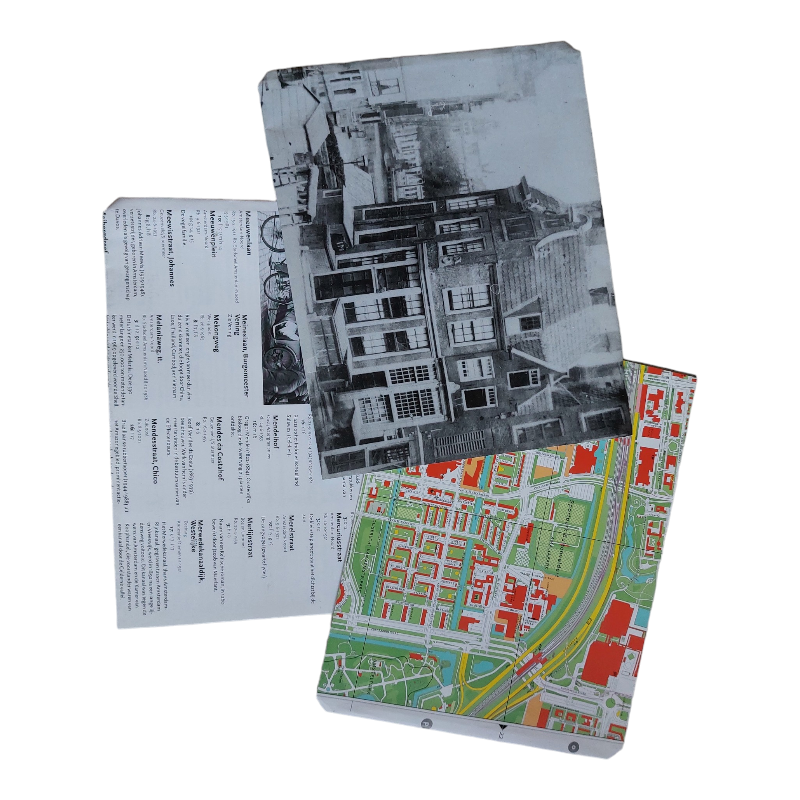 Amsterdam | set van drie cadeauzakjes van een kapot boek - Afbeelding 2