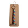 sleutelhanger in regenboogkleuren
