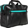 rubber laptoptas Panda met turquoise ritsen van Ecowings