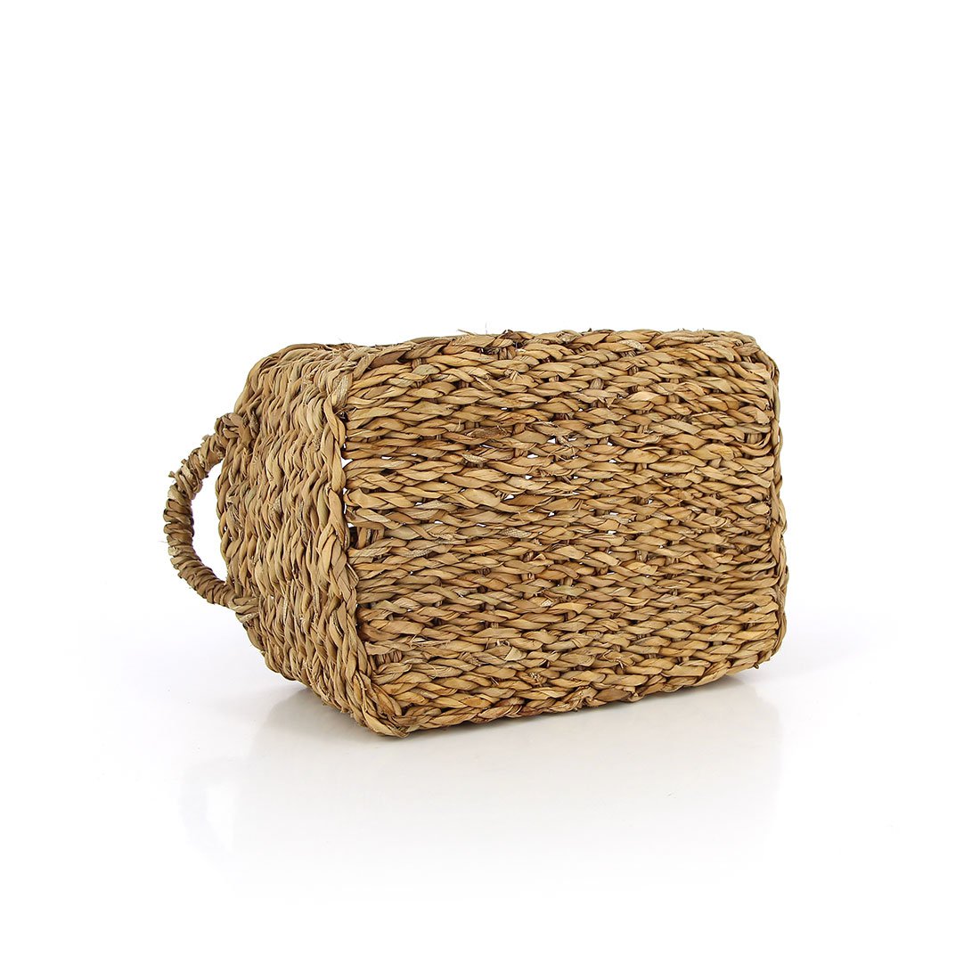 detailfoto mand zeegras met handvatten