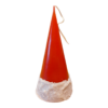 kerstkaars in de vorm van kerstmuts