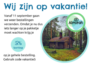 pop up wij zijn op vakantie