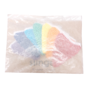 verpakt slingertje in regenboogkleuren